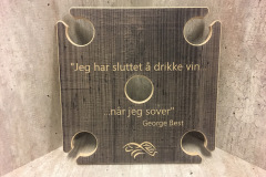 Skjenkebrett - 275,-